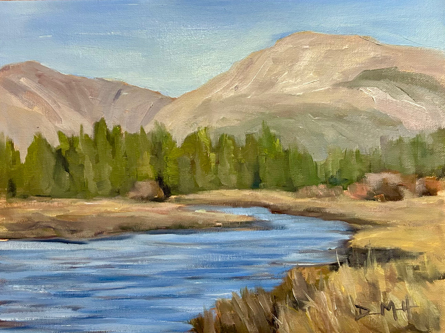 Autumn Afternoon 9" x12"