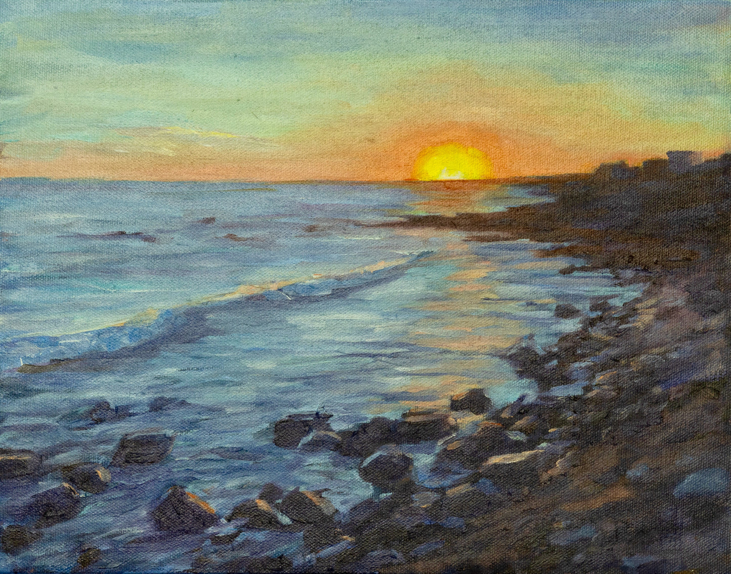 Baja Sunset 11x14