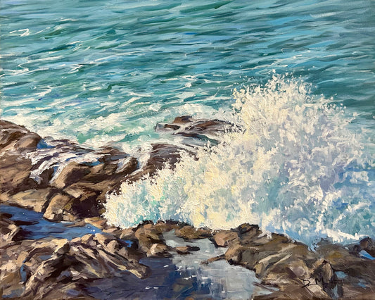 Crashing Wave 16" x 20"