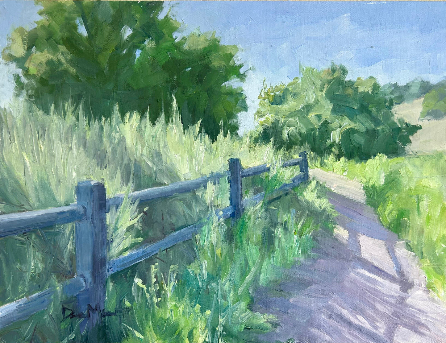 Happy Trails 9" x 12"