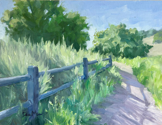 Happy Trails 9" x 12"