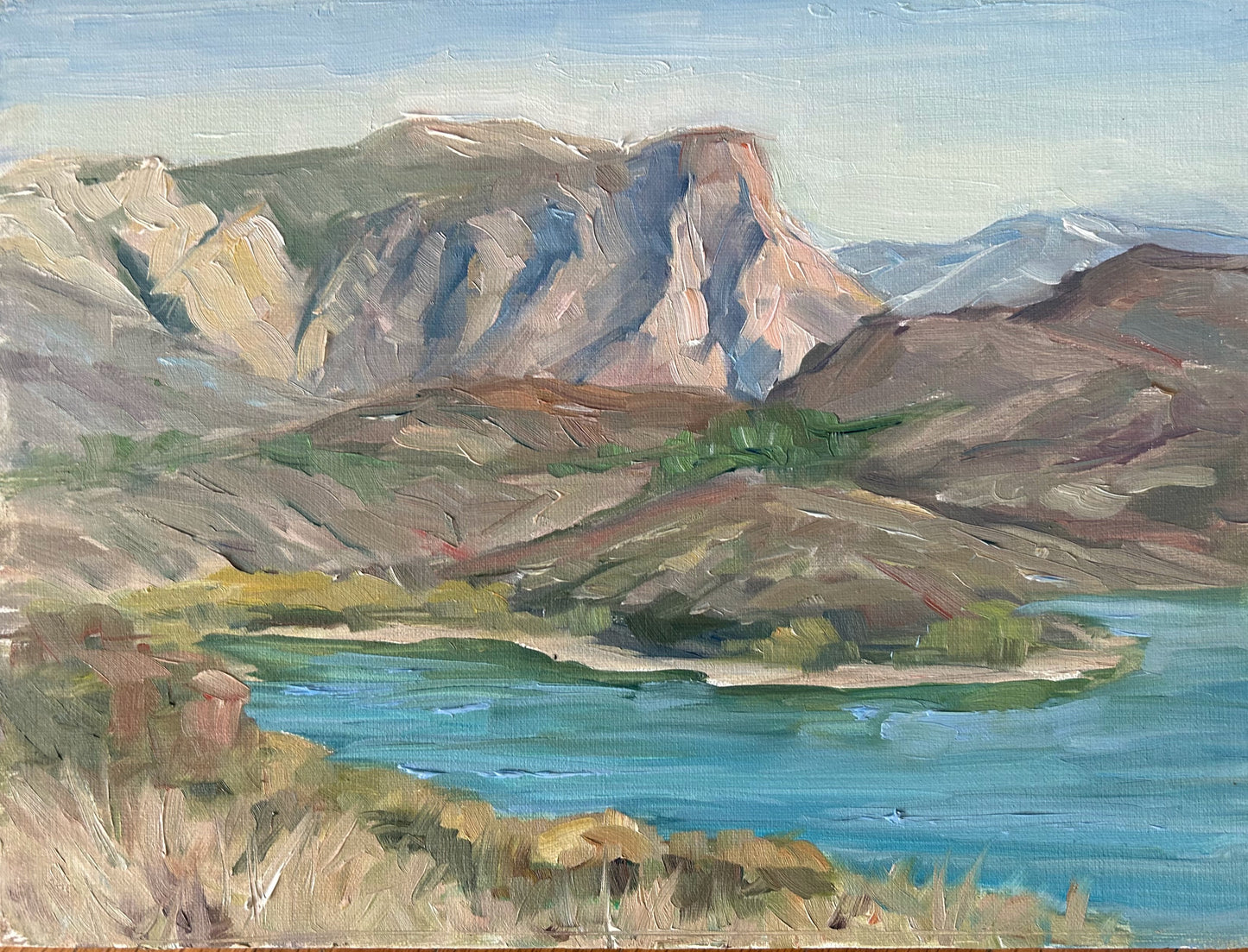 Lake Jennings Vista 9" x 12"