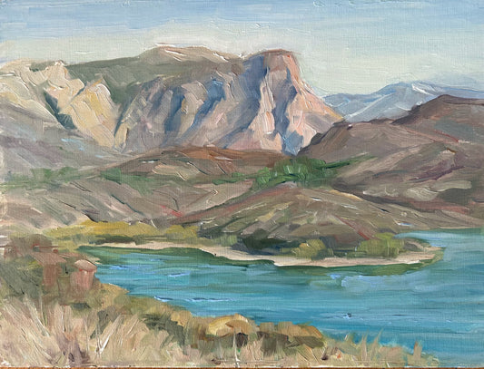 Lake Jennings Vista 9" x 12"