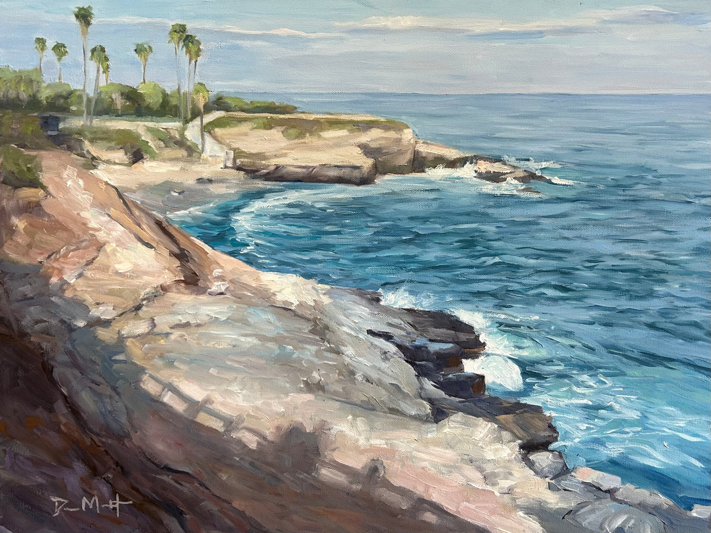 La Jolla Cove Morning Light 20" x 24"