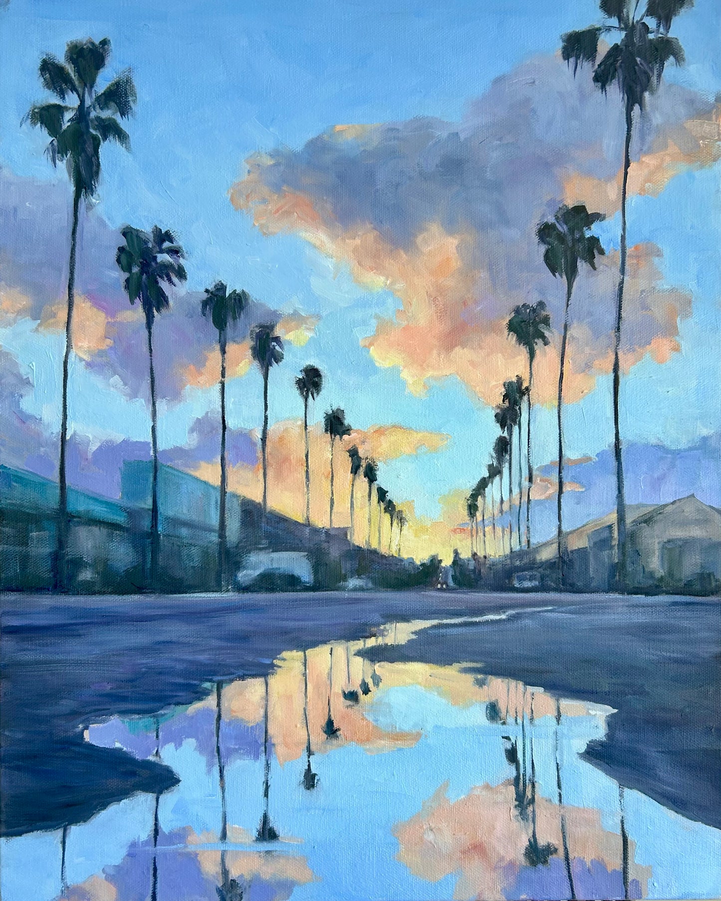 Ocean Beach Sunrise 20" x 16"