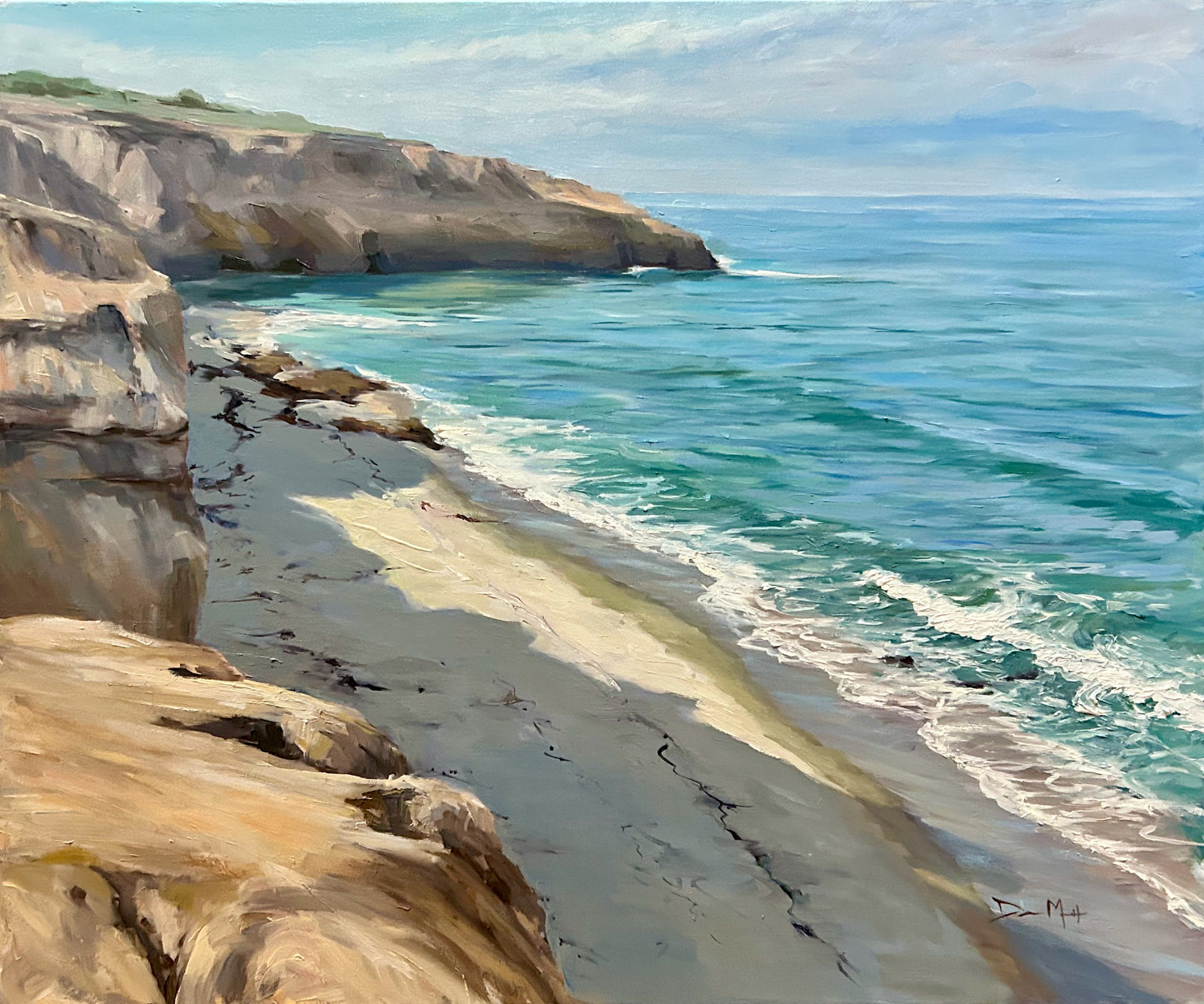Sunset Cliffs Morning Light 20" x 24"