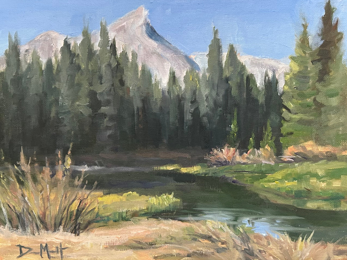 Unicorn Peak 9" x 12"