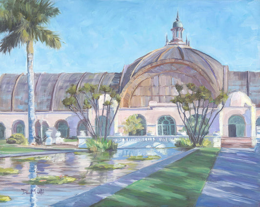 Botanical Building and Lily Pond