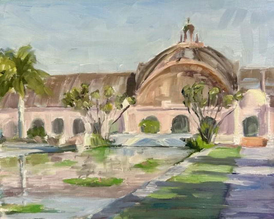 Botanical Building sketch 8" x 10"