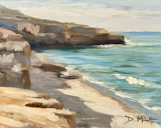 Point Loma Cliffs 9" x 12"