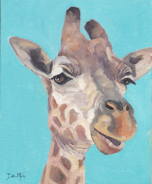 Turquoise Giraffe